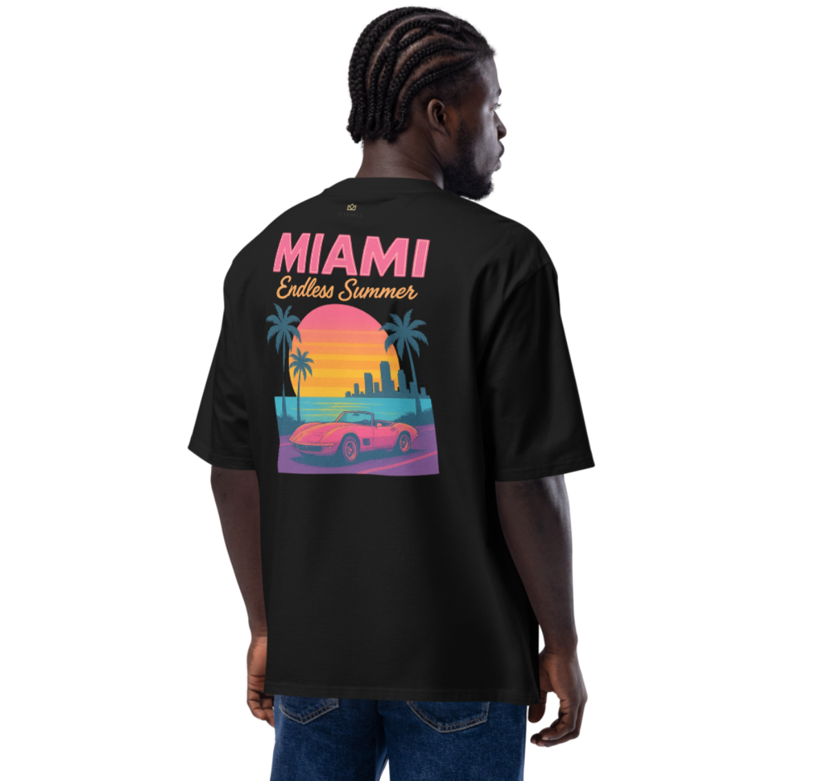 T-shirt Miami Sunset