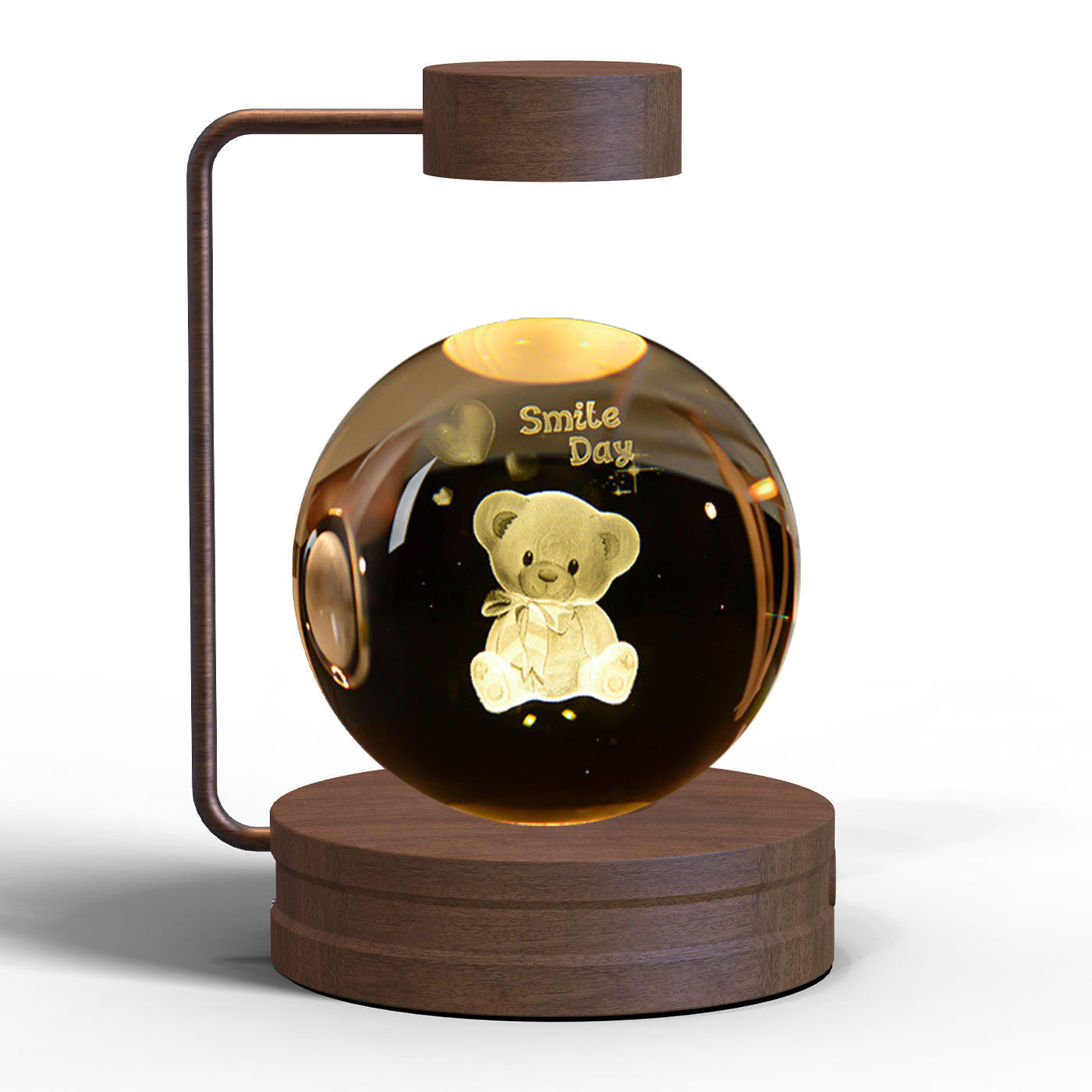 3D Spherical Crystal Lamp