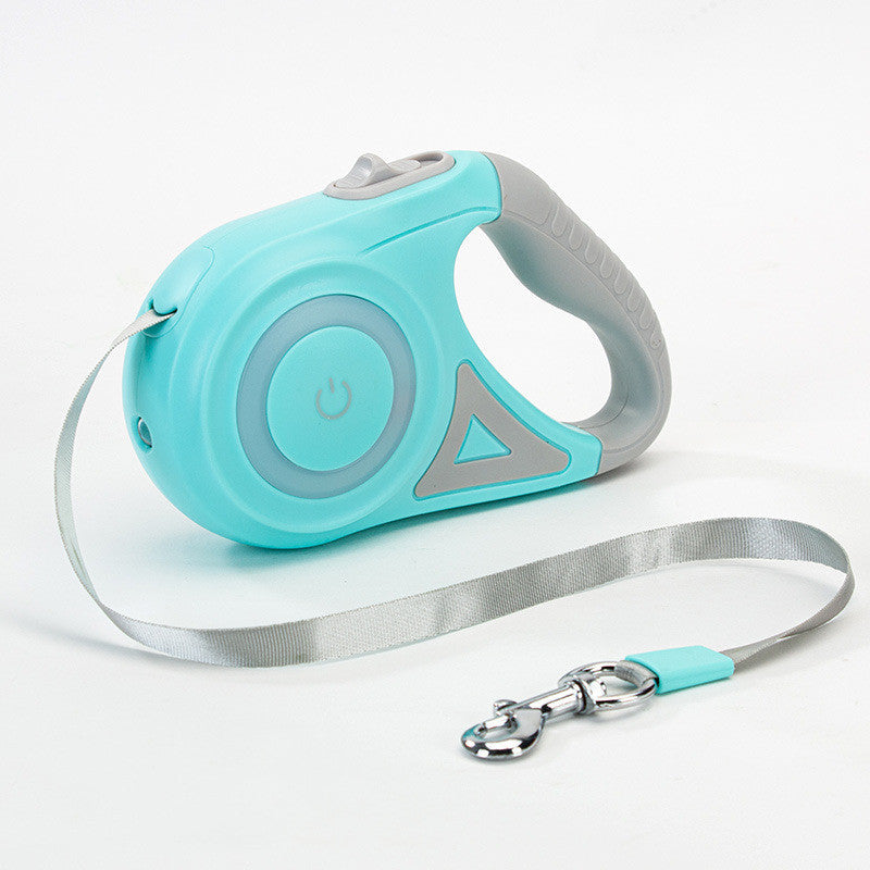 Dog leash with LED light 