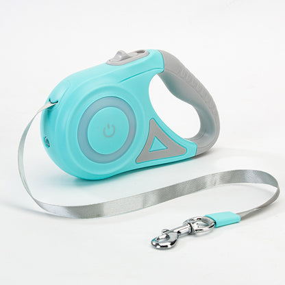 Dog leash with LED light 
