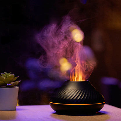 Flame effect aroma diffuser 