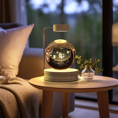 3D Spherical Crystal Lamp 