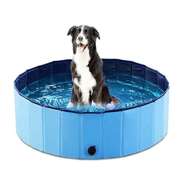 Foldable dog pool 