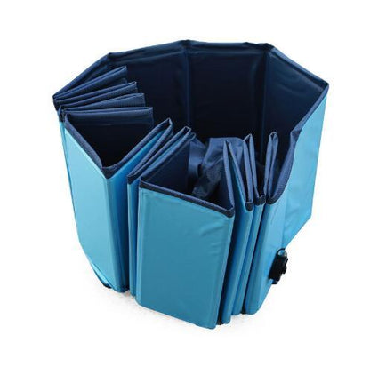 Foldable dog pool 