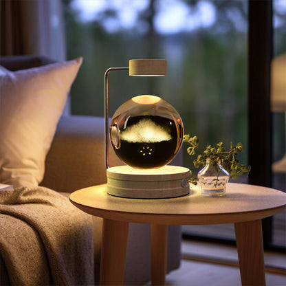 3D Spherical Crystal Lamp 