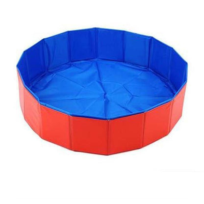 Foldable dog pool 