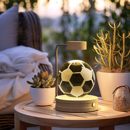 3D Spherical Crystal Lamp 