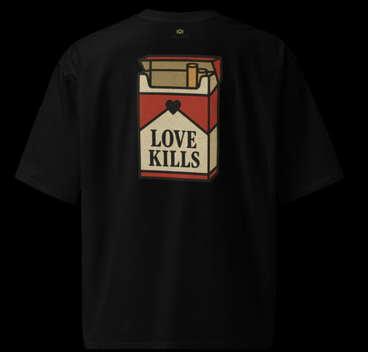 T-shirt Love Kills