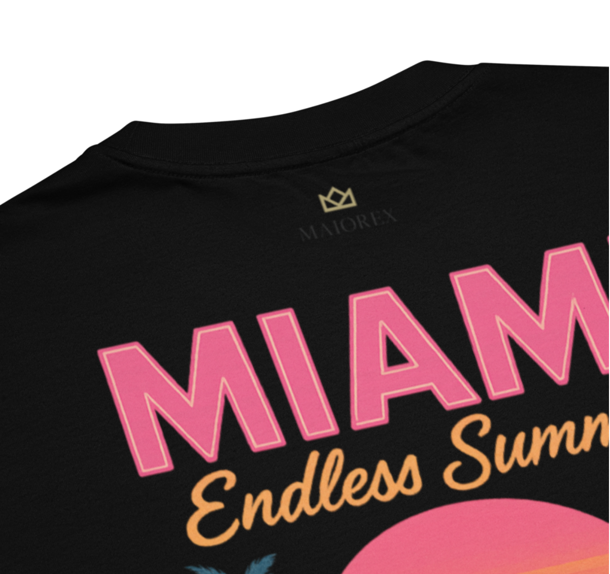 T-shirt Miami Sunset