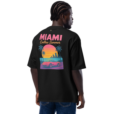T-shirt Miami Sunset
