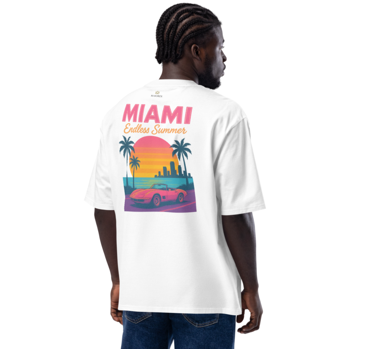 T-shirt Miami Sunset