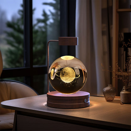 3D Spherical Crystal Lamp 